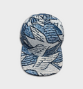"METAMORPHOSIS II" - SNAPBACK - BLU / WHITE