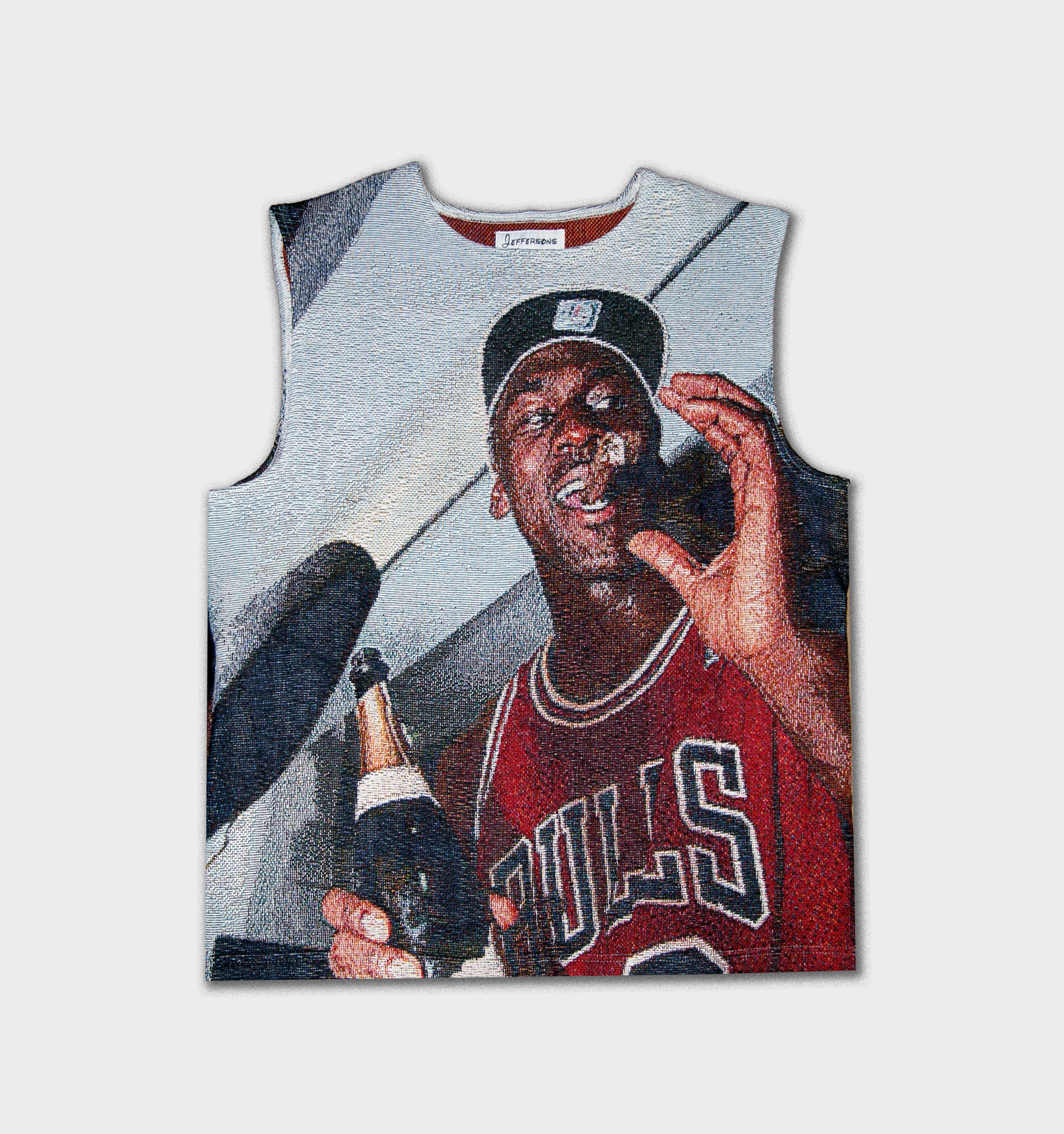 "CIGAR & CHAMPAGNE" - SLEEVELESS CREWNECK TEE - (LIMITED RELEASE)