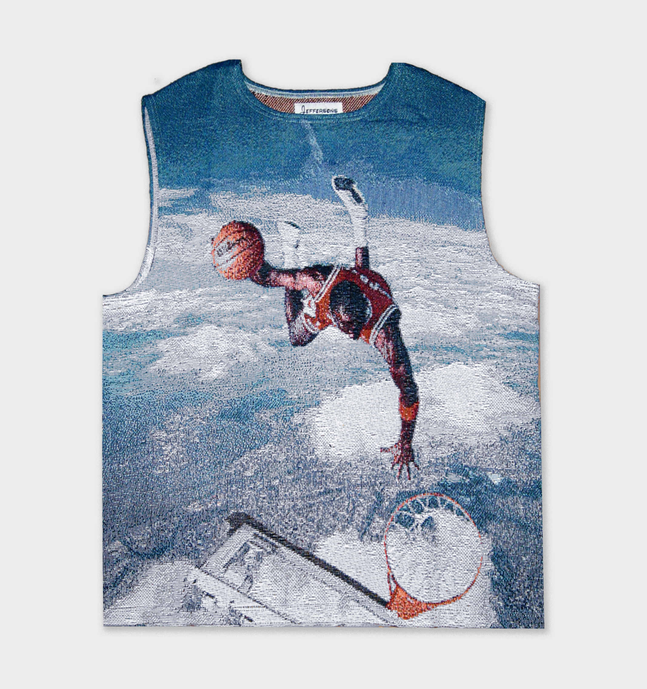 "ABOVE THE CLOUDS" - SLEEVELESS CREWNECK TEE - (LIMITED RELEASE)